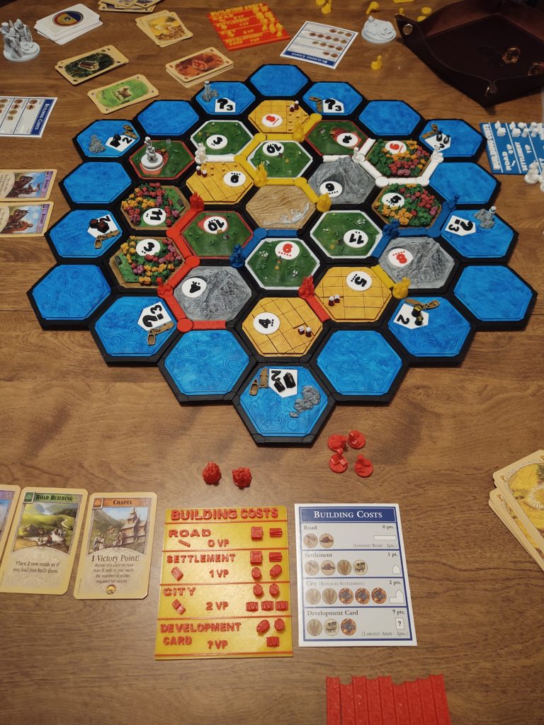 Catan Painted