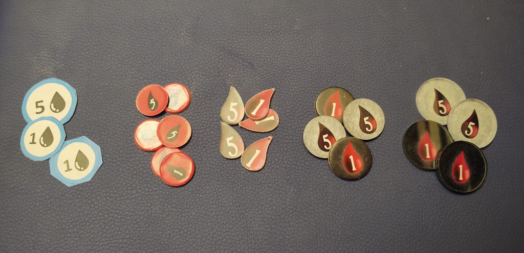 Board Game Counters and Tokens